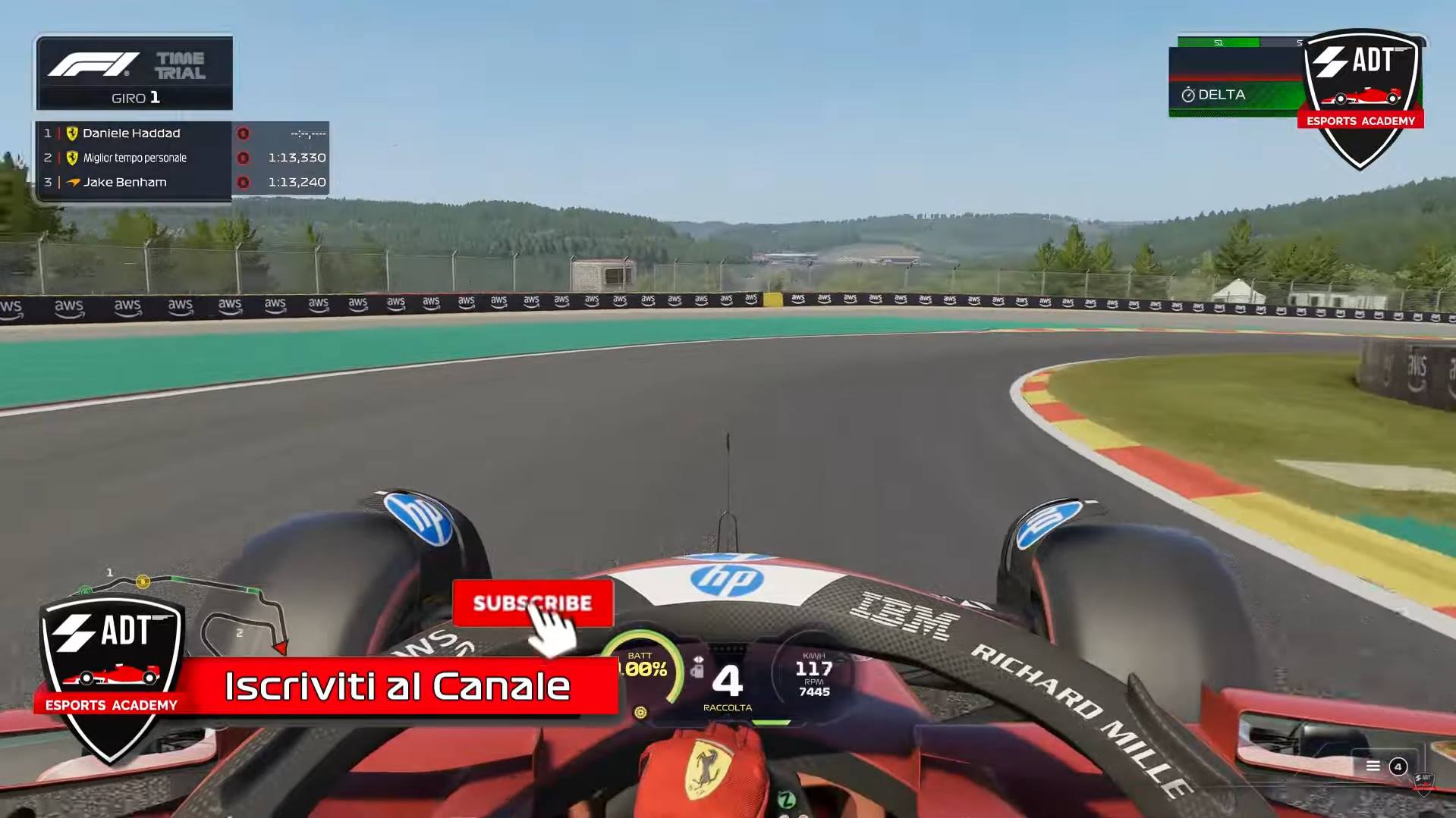 Guida al Circuito di Spa su F1 25.