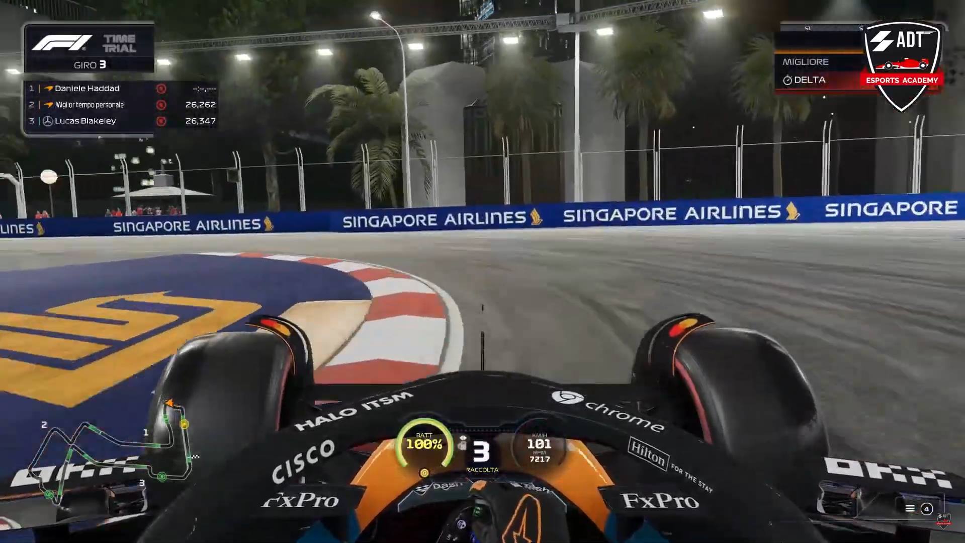 Guida al Circuito di Singapore su F1 25.