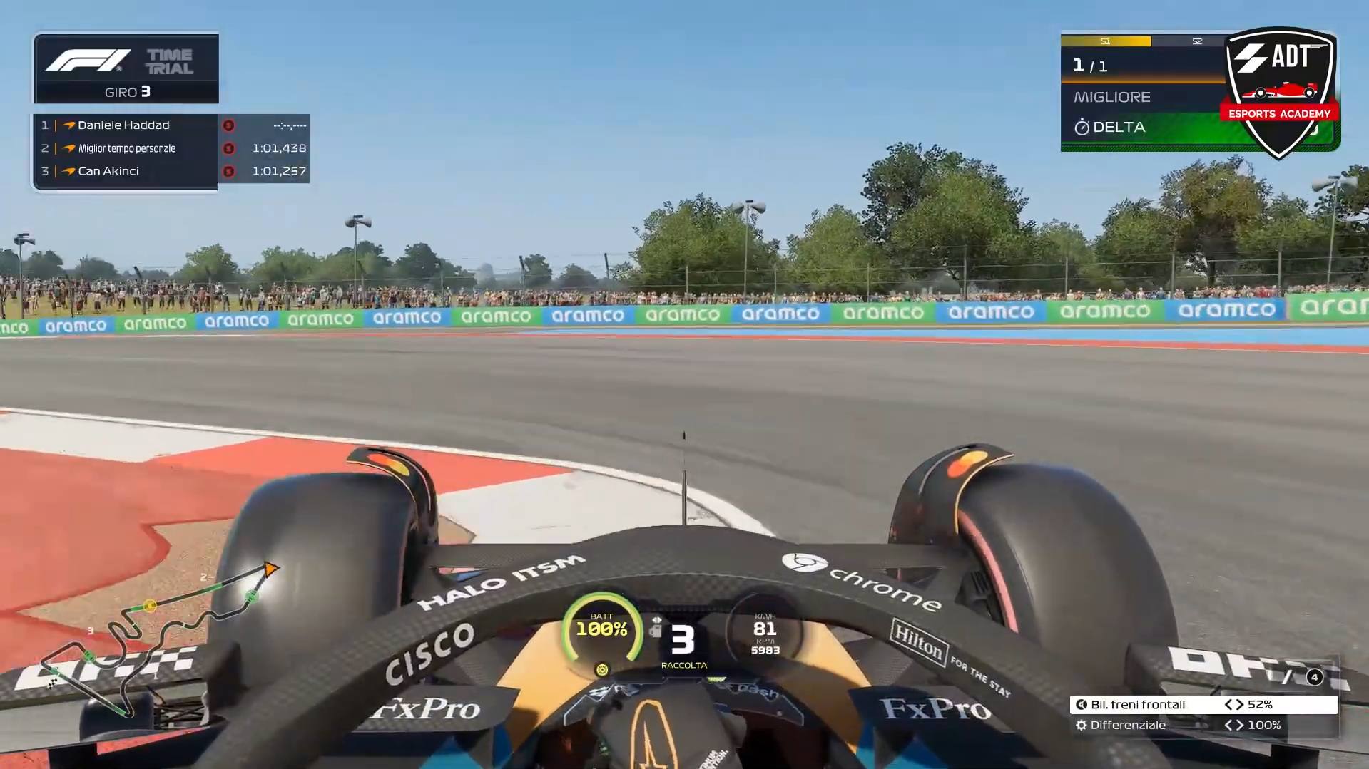 Guida al Circuito del COTA su F1 25